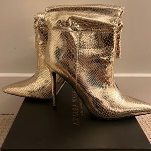 Gold Glitz Booties - Renaissance Ready!